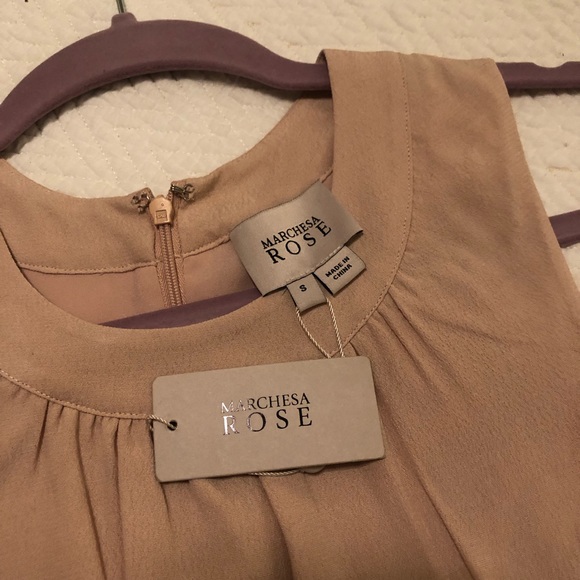 Marchesa Shift Dress, Dusty Rose - Picture 6 of 6